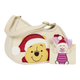 Loungefly - Disney Winnie the Pooh and Piglet Holiday Crossbody Bag