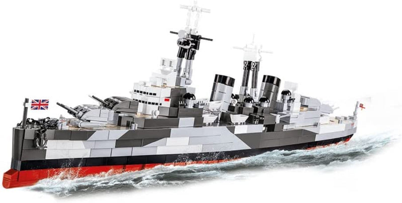 Cobi World War II HMS BELFAST LIGHT CRUISER (1,517 Pieces) - Image 4