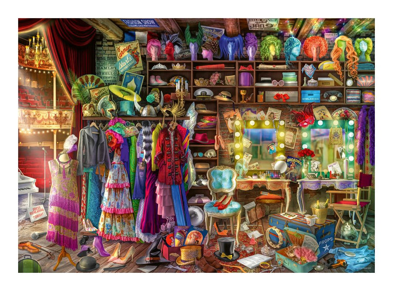 Behind the Scenes Aimee Stewart 1000 Piece Jigsaw Puzzle - Image