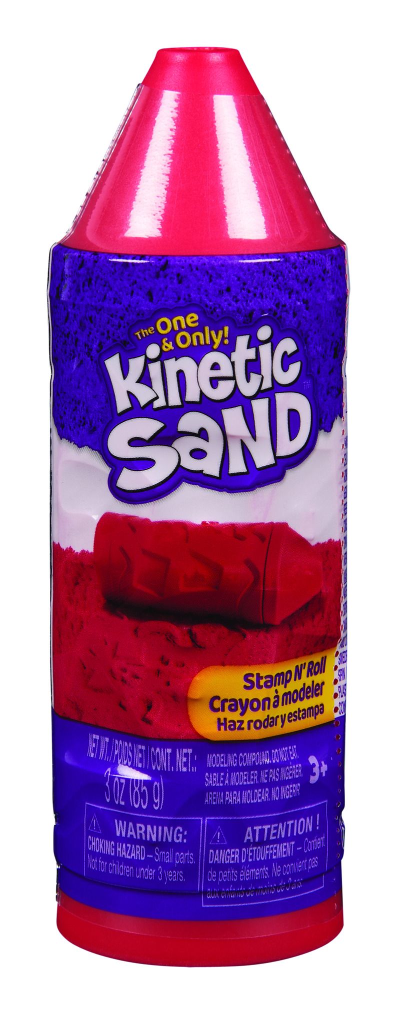 Kinetic Sand 3oz 2in1 Crayon Container Assortment - Image