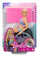 Barbie Blonde Wheelchair Doll