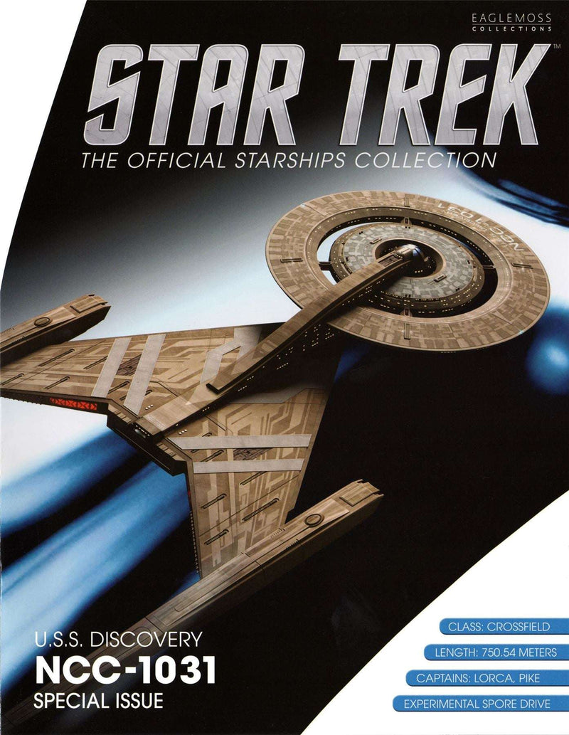 U.S.S. Discovery NCC-1031 XL EDITION Diecast Model Ship (Eaglemoss / Star Trek), alternate view