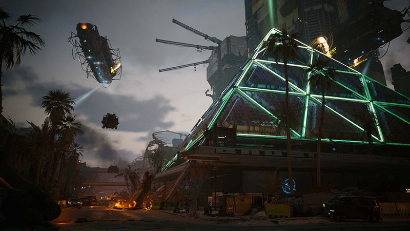 Cyberpunk 2077 Ultimate Edition - Nintendo Switch 2 side angle
