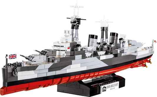 Cobi World War II HMS BELFAST LIGHT CRUISER (1,517 Pieces)