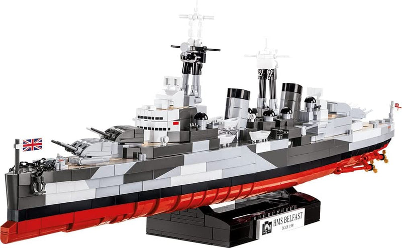 Cobi World War II HMS BELFAST LIGHT CRUISER (1,517 Pieces)