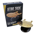 Gold U.S.S. Enterprise NCC-1701-D Model Die Cast Ship SPECIAL ISSUE (Eaglemoss / Star Trek), size reference