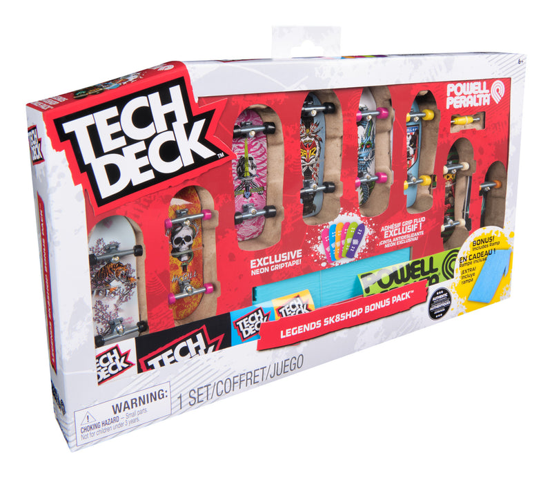Tech Deck 8 Pack and Accessory Set