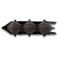 Malon Freighter Model Die Cast Ship (Eaglemoss / Star Trek), rear view