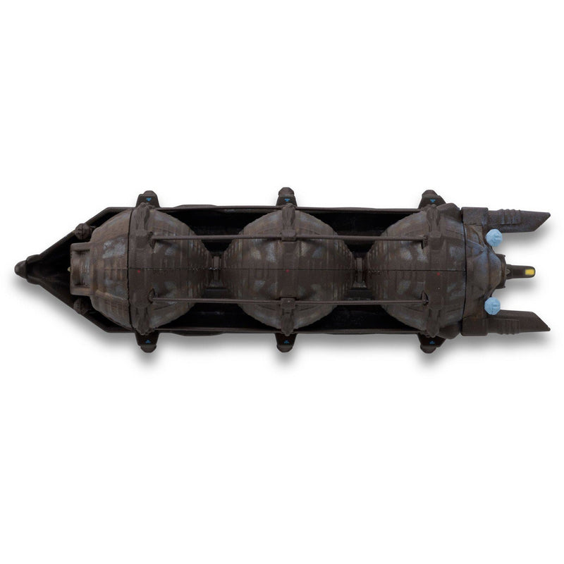 Malon Freighter Model Die Cast Ship (Eaglemoss / Star Trek), rear view