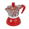 Bialetti X Dolce&Gabbana Sicilian Cart Moka Induction, close-up detail