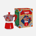 Bialetti X Dolce&Gabbana Sicilian Cart Moka Express, close-up detail