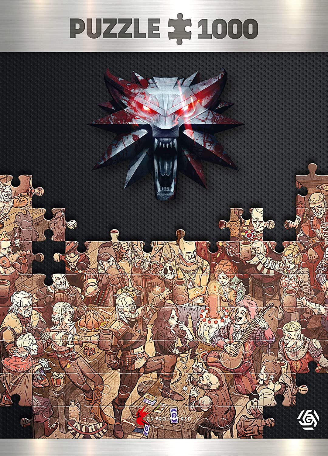 The Witcher: Birthday Jigsaw Puzzle (1000 Pieces)