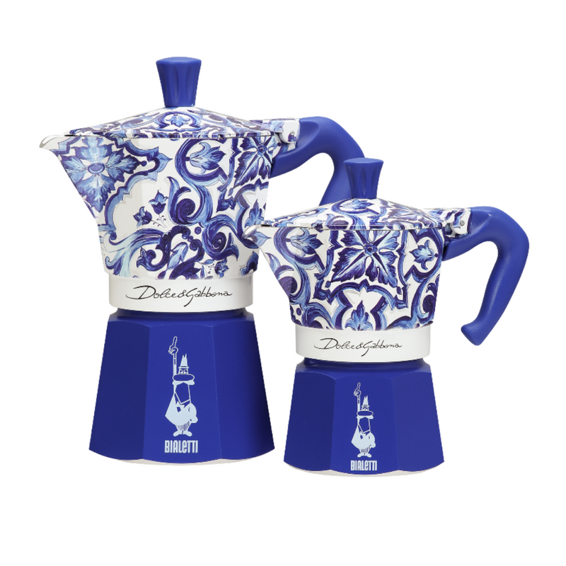 Bialetti X Dolce&Gabbana Blue Mediterranean Moka Express, alternate view