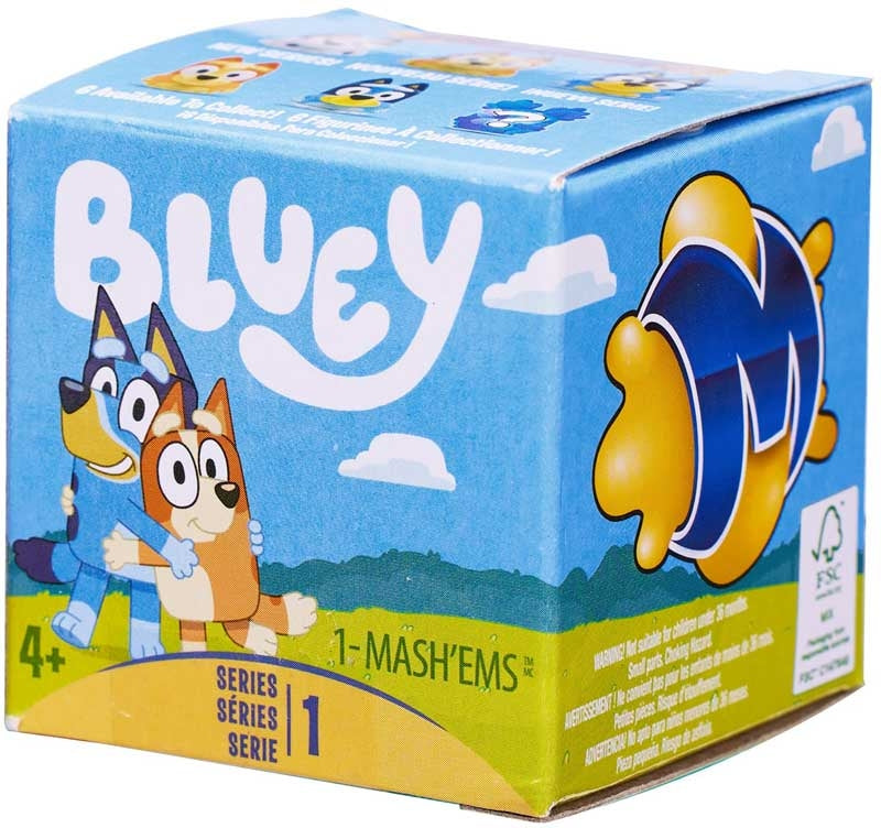 Bluey Mashems Blind Box, side angle