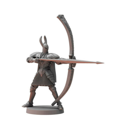 Dark Souls: RPG Mini Wave 1 No 2 Silver Knight Greatbowmen Figure Board Game - Image 2