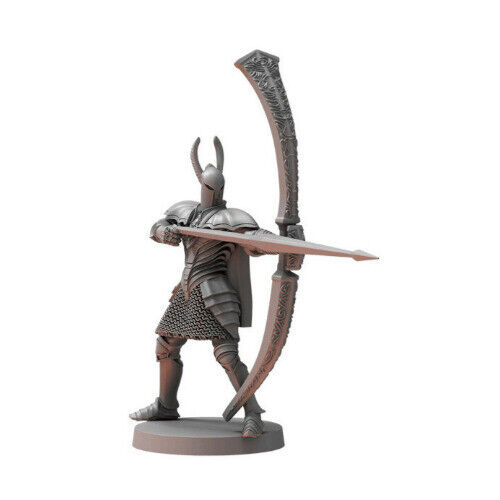 Dark Souls: RPG Mini Wave 1 No 2 Silver Knight Greatbowmen Figure Board Game - Image 3