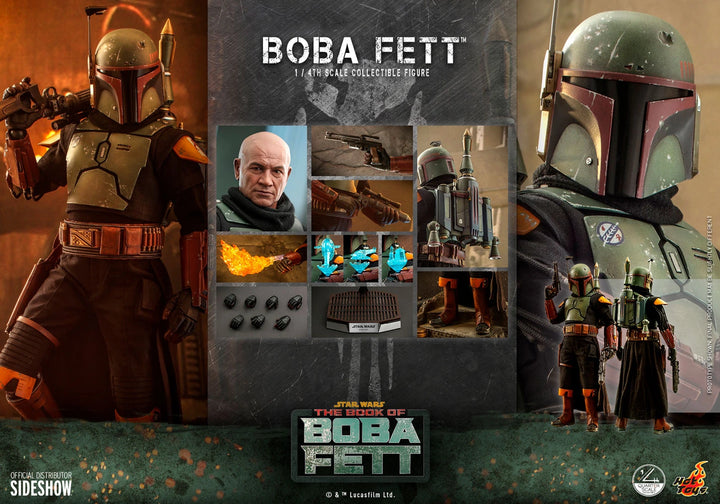 Hot Toys Star Wars The Book of Boba Fett Boba Fett 1/4 Scale Figure