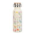 Wild Flowers Metal Bottle with Handle