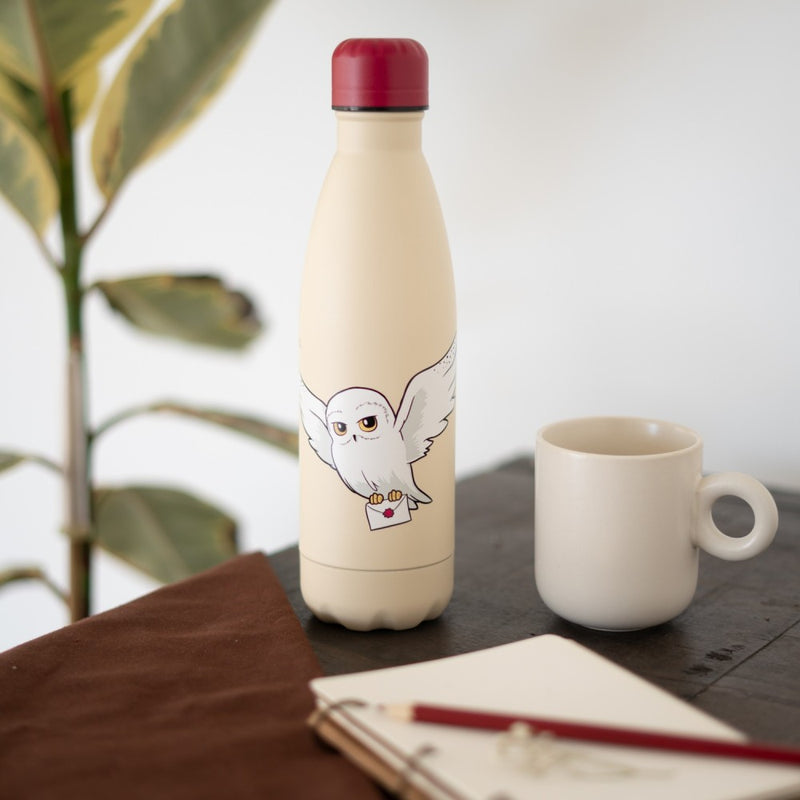 Harry Potter Hedwig 500ml Hot & Cold Metal Bottle