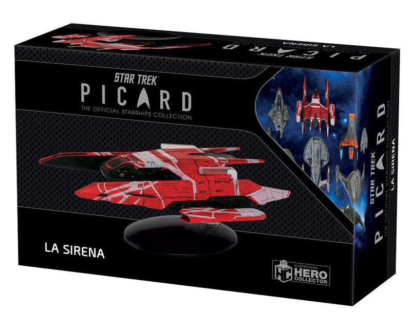 La Sirena (Kaplan F17-class) FC Model Diecast Ship Picard Universe (Eaglemoss / Star Trek), size reference