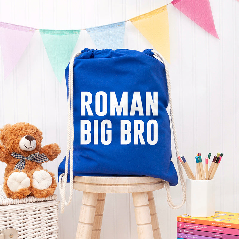 Boy's Personalised Brother Gym Bag