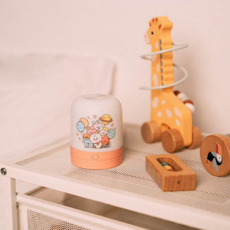 BT21 Rechargeable Ambient LED Lamp with Touch Control design detail