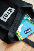 BT21 Brand Tote Bag close up detail