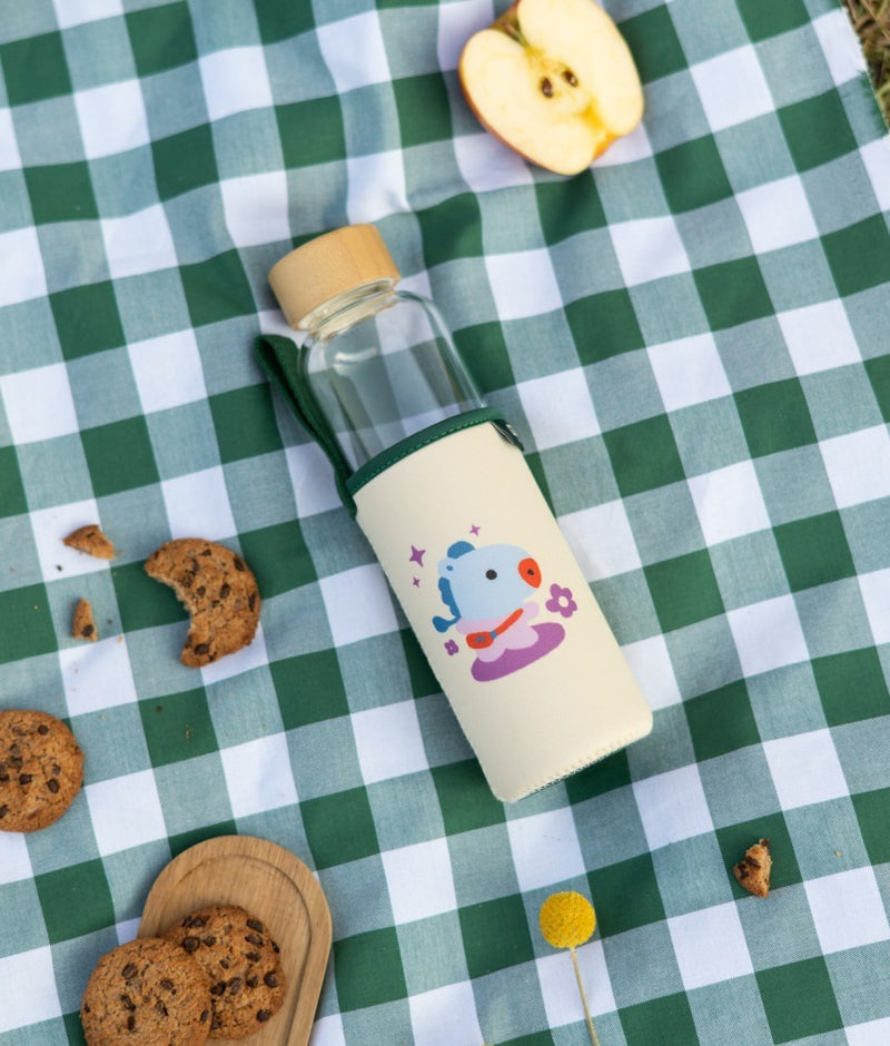 BT21 Mang Glass Bottle packaging view