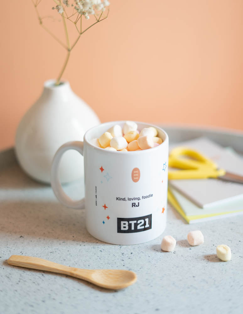 BT21 Rj Mug design detail