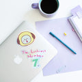 BT21 The Journey Chimmy Vinyl Stickers Pack of 2 design detail