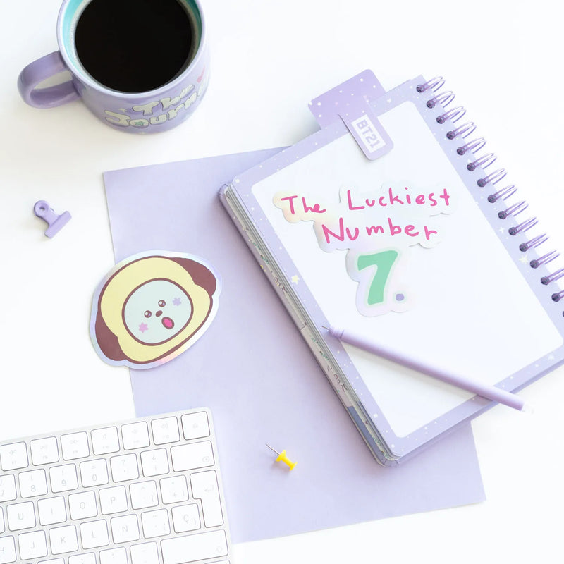 BT21 The Journey Chimmy Vinyl Stickers Pack of 2 packaging view
