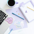 BT21 The Journey Cooky Vinyl Stickers Pack of 2 design detail