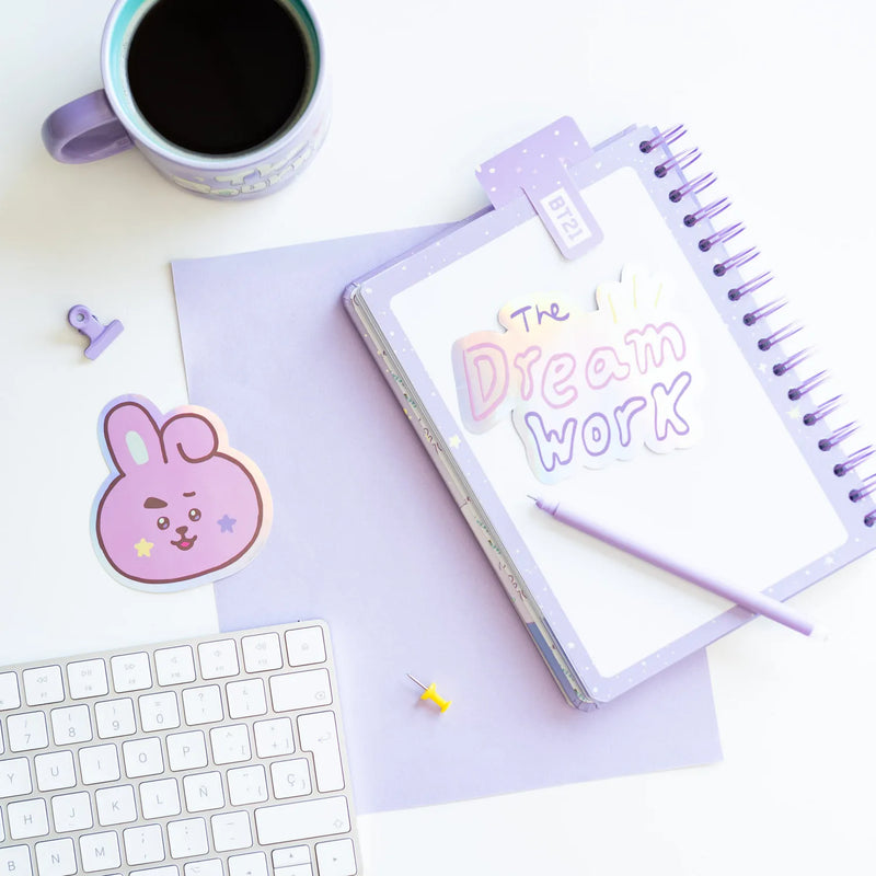 BT21 The Journey Cooky Vinyl Stickers Pack of 2 packaging view