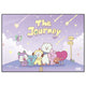 BT21 The Journey Desk Mat 34.5 x 49.5cm Plastic Coated