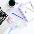BT21 The Journey Mang Vinyl Stickers Pack of 2 design detail