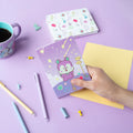 BT21 The Journey Mang Pack of 3 A6 Soft Cover Notebooks close up detail