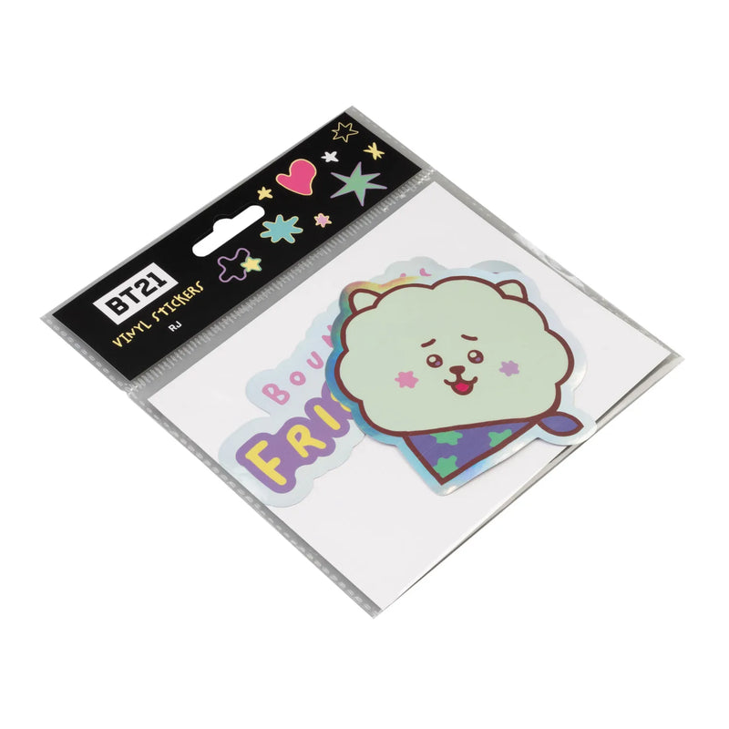 BT21 The Journey RJ Die Cut Vinyl Stickers Pack of 2 alternate view