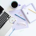 BT21 The Journey RJ Die Cut Vinyl Stickers Pack of 2 design detail