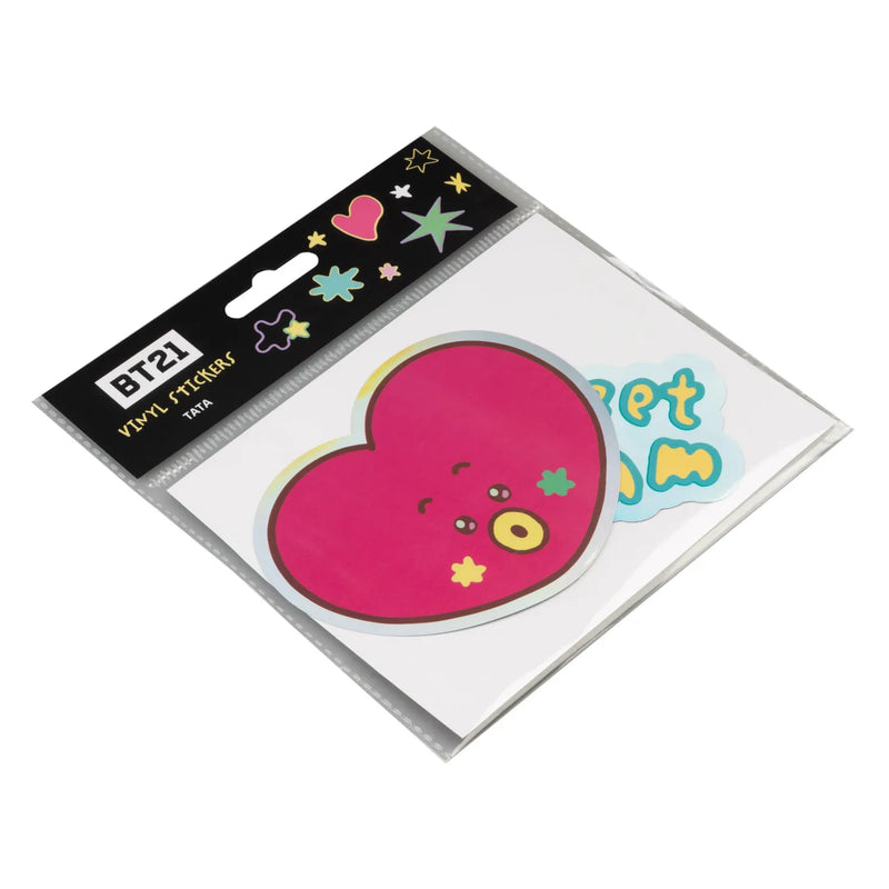 BT21 The Journey Tata Vinyl Stickers Pack of 2 alternate view