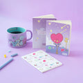 BT21 The Journey Tata Pack of 3 A6 Soft Cover Notebooks design detail