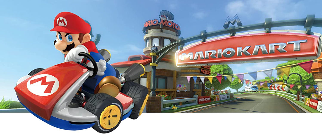 Mario Kart Mario Kart Racing Deluxe tabletop action racing game Bowser and Toad Figure Set
