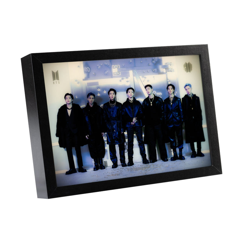 BTS Colour Changing LED Framed Print 20 x 28 cm