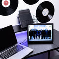 BTS Colour Changing LED Framed Print 20 x 28 cm side angle