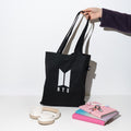 BTS Logo Tote Bag packaging view