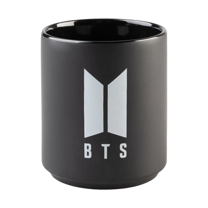 BTS Logo White Mug design detail