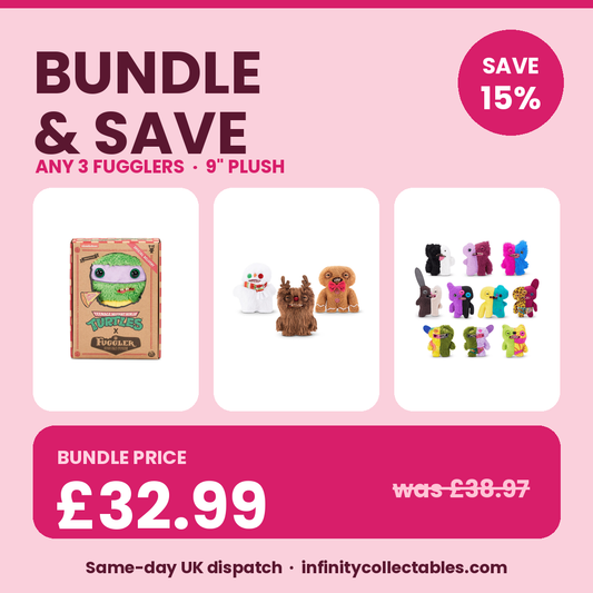 Fuggler 9 inch plush bundle set of 3 promo, save 15%