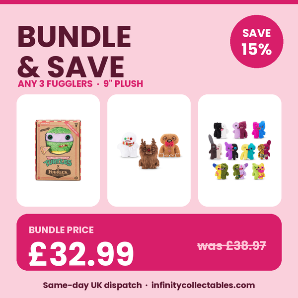 Fuggler 9 inch plush bundle set of 3 promo, save 15%