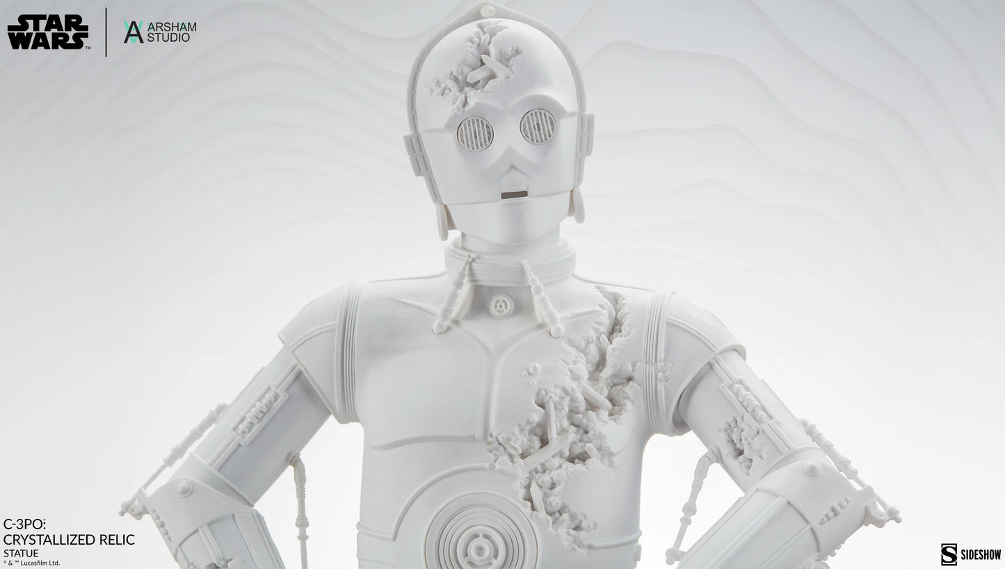 Daniel Arsham Star Wars C-3PO Crystallized Relic Limited Edition Statue