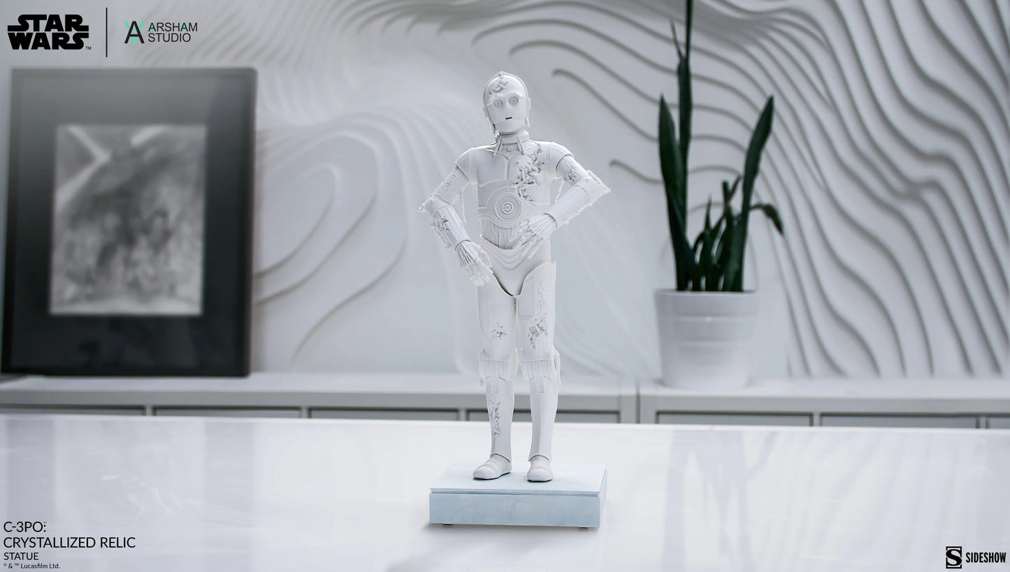 Daniel Arsham Star Wars C-3PO Crystallized Relic Limited Edition Statue