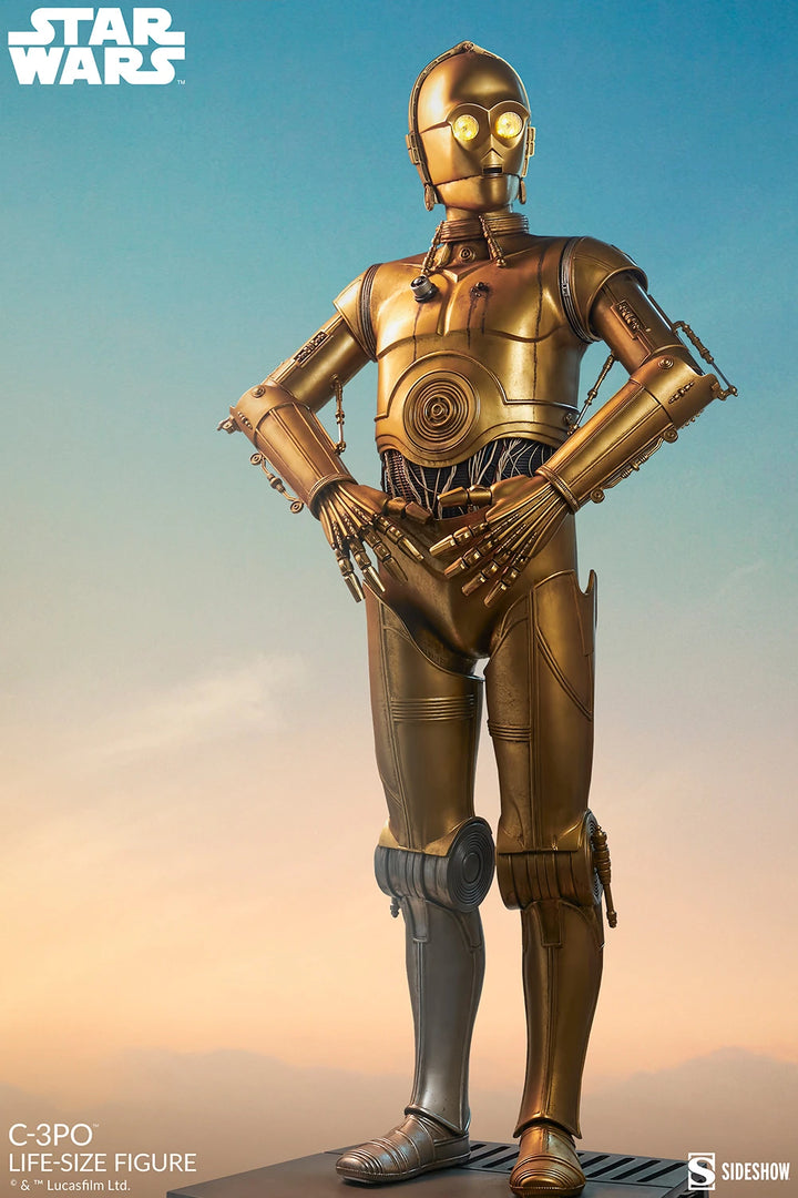 Sideshow Star Wars C-3PO Life Size Statue Figure *Available - Special Order Item Contact Us If Interested